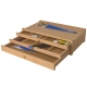 Дървена кутия за художествени материали Тройс  - 5