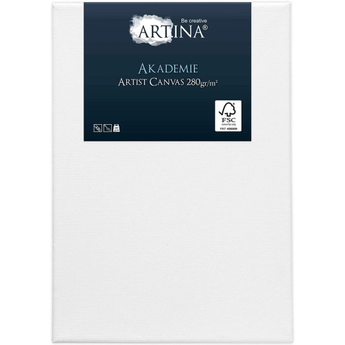 Комплект 2 броя платна за рисуване Artina Academie 70x90  - 3