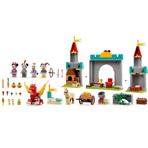 Конструктор LEGO 10780 - Мики и приятели защитават замъка  - 5