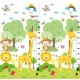 Детска кошара JumpiPlay с килим 120x120 см с безопасна зона  - 5