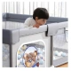 BearBuddies PlayYard – бебешка кошара с килим 120x120 см   - 3