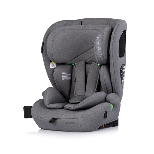 Детски сив стол за кола Tycoon ISO IsoFix i-Size 76-150 cm PAT63816