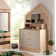 Детски скрин с 1 рафт и 3 чекмеджета My House  - 2