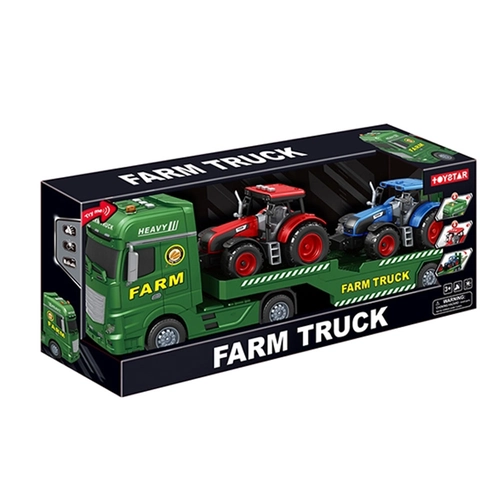 Детски автовоз Farm с трактори звук и светлина PAT64351