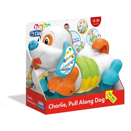 Бебешка играчка Куче за дърпане Charlie PAT64561