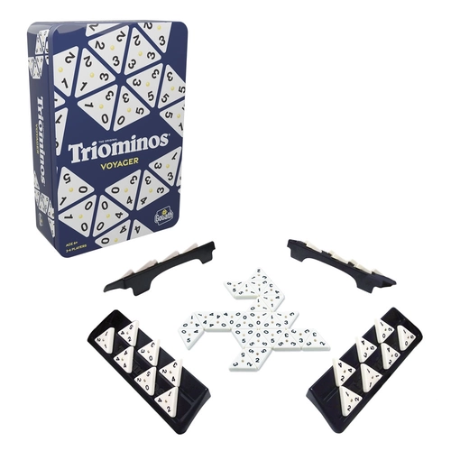 Детска игра Triominos за път в метална кутия PAT64617