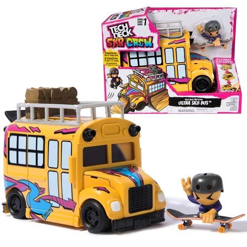 Детска играчка Автобус-рампа SK8 Crew с мини фигура PAT64630