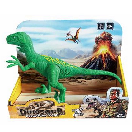 Детска играчка Динозавър Velociraptor с ревящи звуци PAT64679