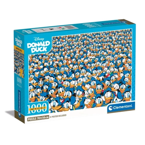 Детски занимателен пъзел 1000ч. Impossible Donald Duck PAT64989 Детски занимателен пъзел 1000ч. Impossible Donald Duck PAT64989