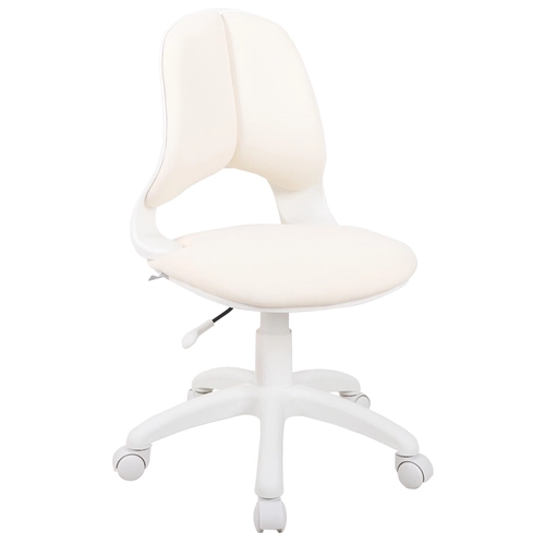 Детски бял въртящ се стол 6017-2 PAT65181