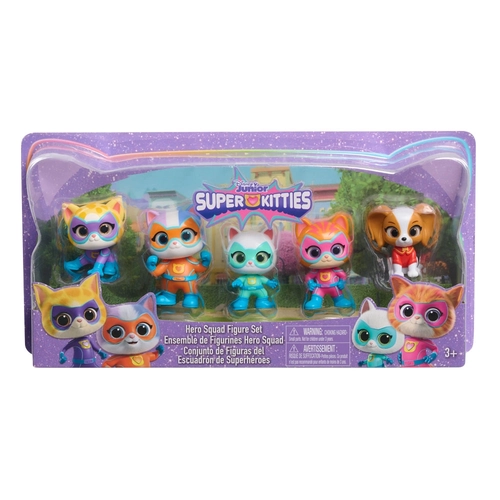 Комплект 5 броя детски фигури за игра Геройски отряд PAT65214