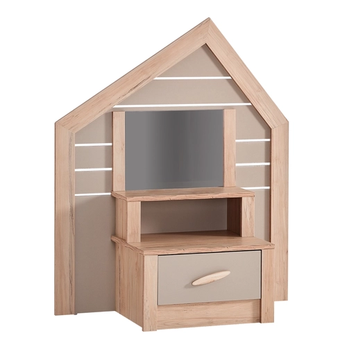 Нощно шкафче с огледало за детска стая My House PAT65269