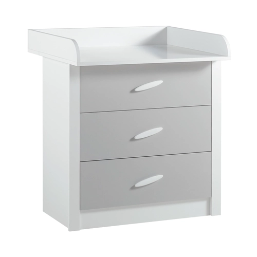 Бял дървен плот за повиване на бебе White House PAT65272