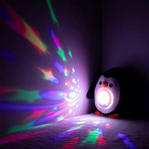 Детска плюшена играчка с проектор и музика Малък Пингвин PAT65714