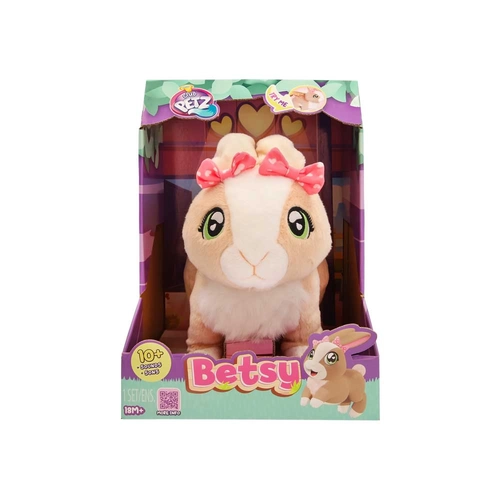 Детска плюшена играчка със звуци Зайчето Betsy PAT65935