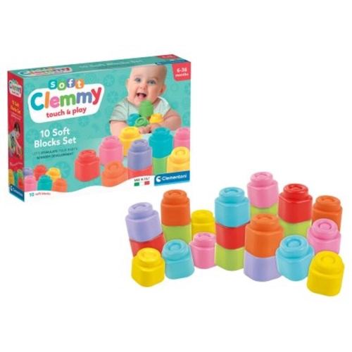 Бебешки мек занимателен конструктор за игра Clemmy 10ч. PAT66368
