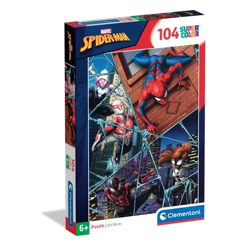 Занимателен детски пъзел за сглобяване 104ч. Spider Man PAT66371