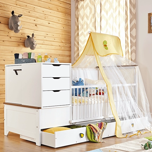 Бебешка кошара и детско легло 2в1 Kakule 80х180 см. PAT67307