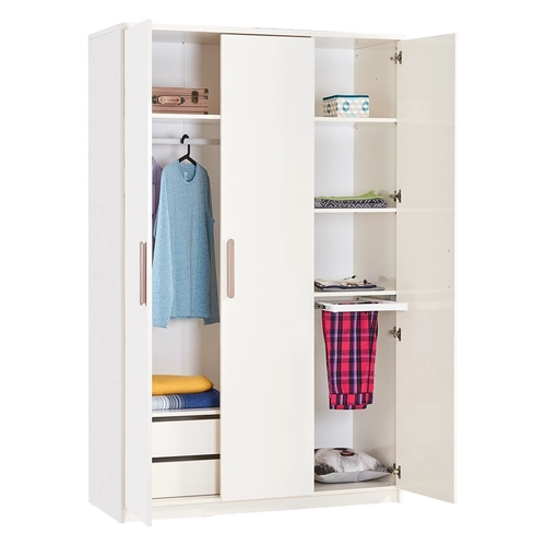 Детски трикрилен гардероб Joyin  PAT67431