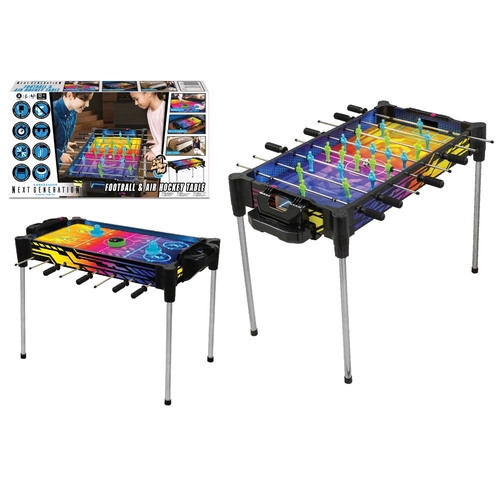 Детски Футбол и Въздушен Хокей 2 в 1  Neon височина 62см. PAT67911