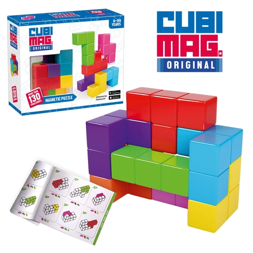 Детски магнитен занимателен пъзел с кубчета PAT67933