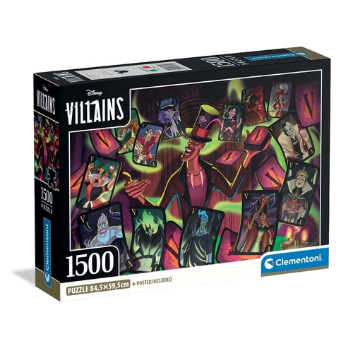 Детски занимателен пъзел Disney Villains 1500 части PAT68310