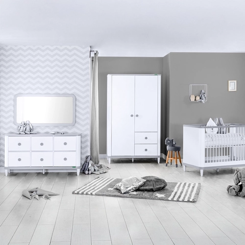 Скрин за детски дрехи с шест чекмеджета Aden  PAT68911