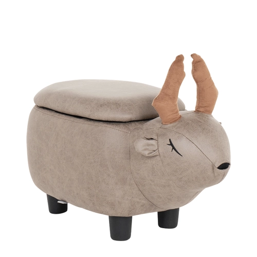 Детска табуретка с ракла Сив елен PAT69271