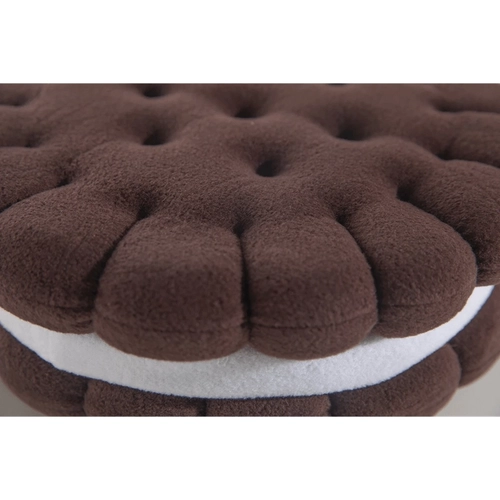 Детска кафява възглавница My House бисквитка PAT69325