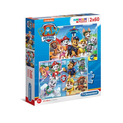 Комплект 2 броя детски пъзела по 60 части Paw Patrol PAT69607