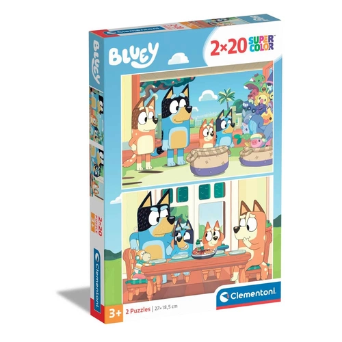 Комплект 2 броя детски пъзела по 20 части Bluey PAT69627