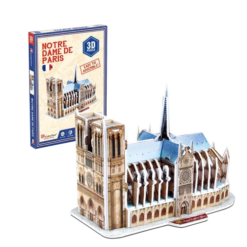 Детски занимателен пъзел 3D Notre Dame de Paris 39ч. PAT69651