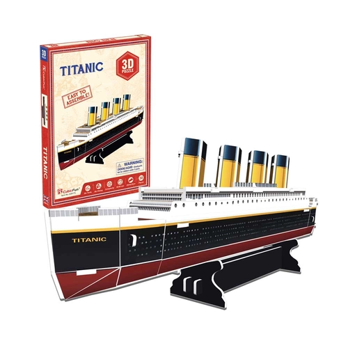Детски занимателен пъзел 3D Titanic 30ч. PAT69653