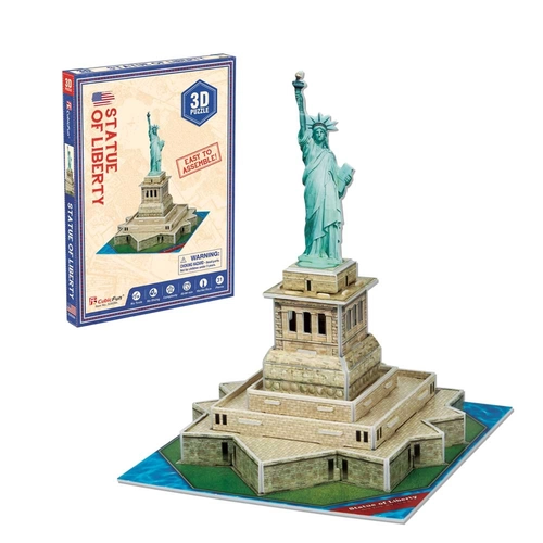 Детски занимателен пъзел 3D Statue of Liberty 31ч. PAT69654