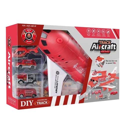 Детски самолет Fire Control с 3 Колички и Мини Хеликоптер PAT69666