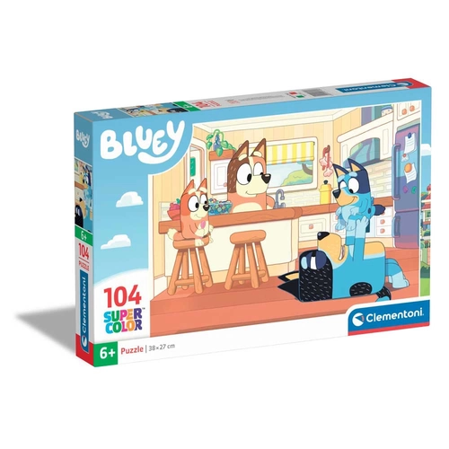 Детски занимателен пъзел Bluey 104 части PAT69687