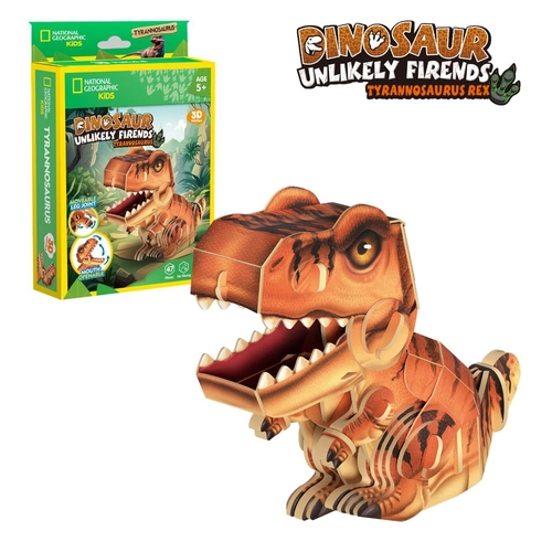 Детски занимателен пъзел 3D Dinosaur Тиранозавър 47ч. PAT69690