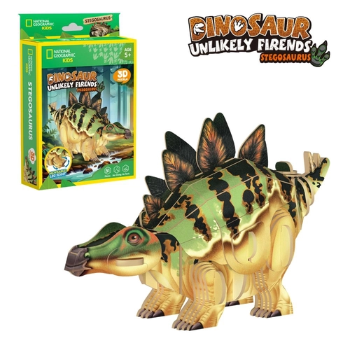 Детски занимателен пъзел 3D Dinosaur Стегозавър 51ч. PAT69696