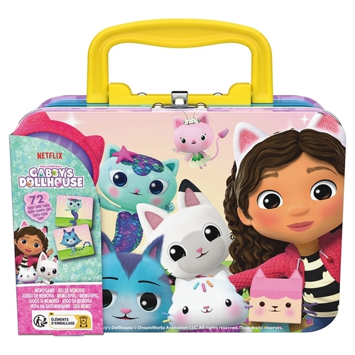 Детски мемори карти Gabbys Dollhouse в куфарче PAT71600