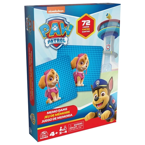 Детски мемори карти Paw Patrol 72 карти PAT71603