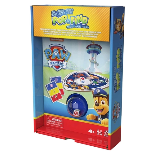 Детска настолна игра Paw Patrol Pop and Find PAT71606