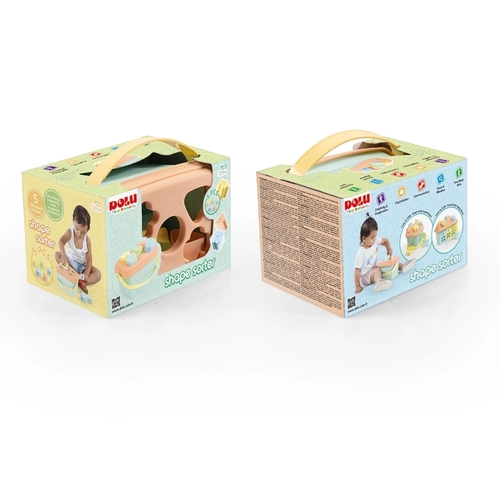 Детска образователна играчка Сортер Пастел Кофичка с форми PAT71751