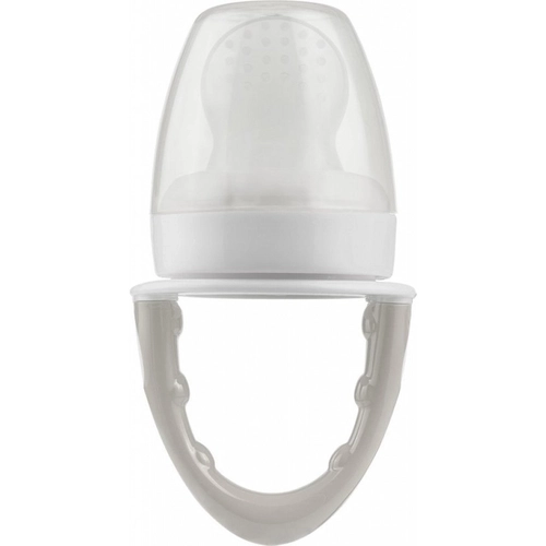 Силиконова бебешка чесалка за пресни плодове 4м+ Fresh Grey PAT71813