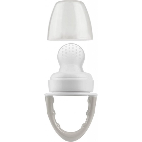 Силиконова бебешка чесалка за пресни плодове 4м+ Fresh Grey PAT71813