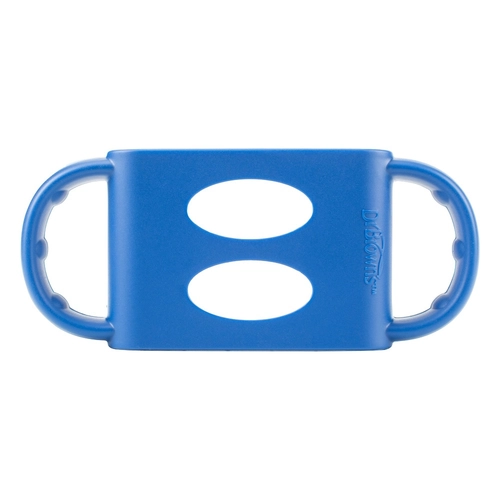 Син силиконов държач за бебешко шише Wide-Neck PAT71909