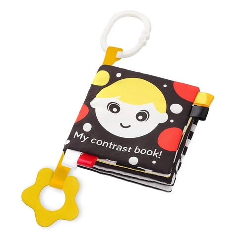 Бебешки мека сензорна книжка Моят контраст PAT72089