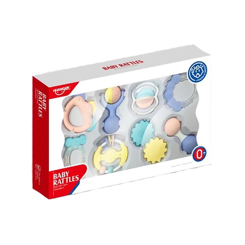 Комплект 8 броя бебешки дрънкалки PAT72199