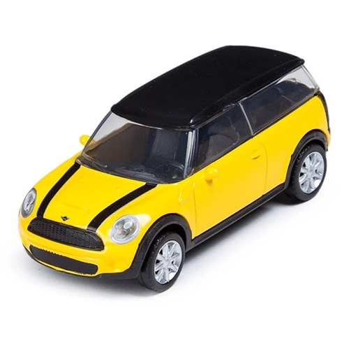 Детска жълта кола за игра Mini Cooper Mini Clubman 1:43 PAT72278