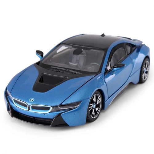 Детска играчка Синя метална кола BMW i8 1:43 PAT72280