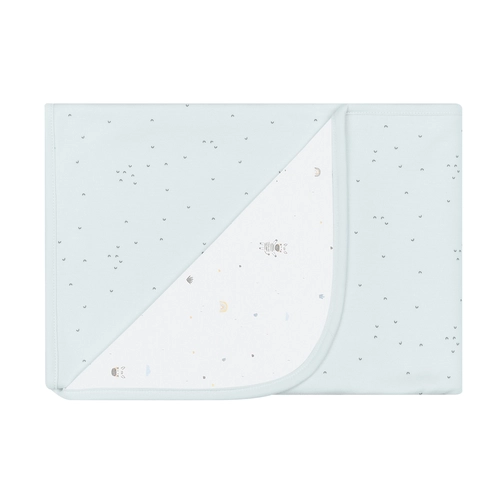 Синьо бебешко одеяло 85/85 см Stripy Friends PAT72489